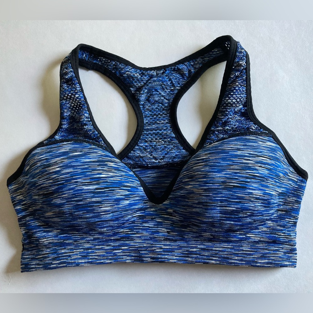 Victoria’s Secret PINK Push Up Bra blue/black/white size M